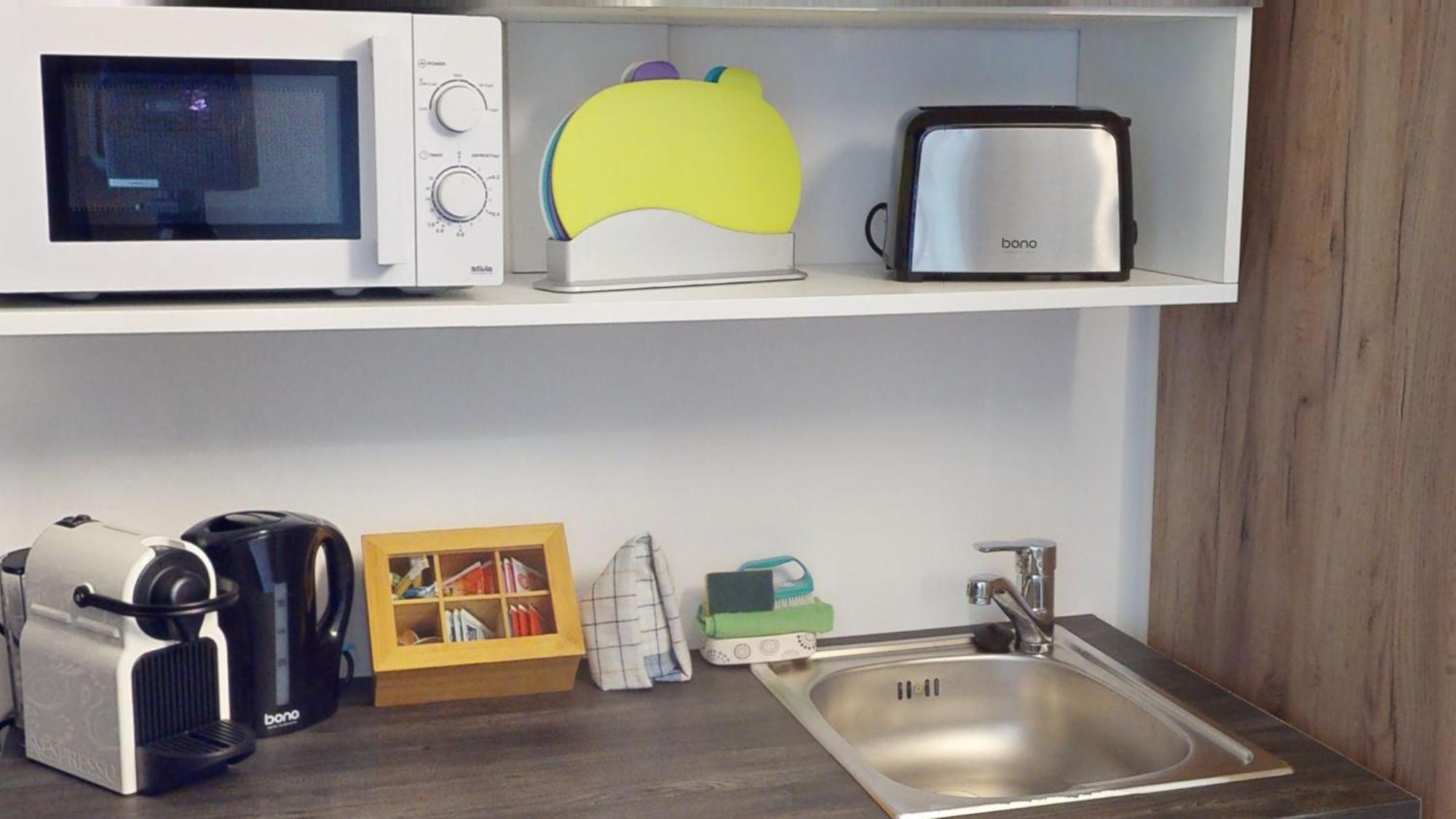 Budget Studio - 2 Einzelbetten - Parkplatz Dornbirn Dış mekan fotoğraf