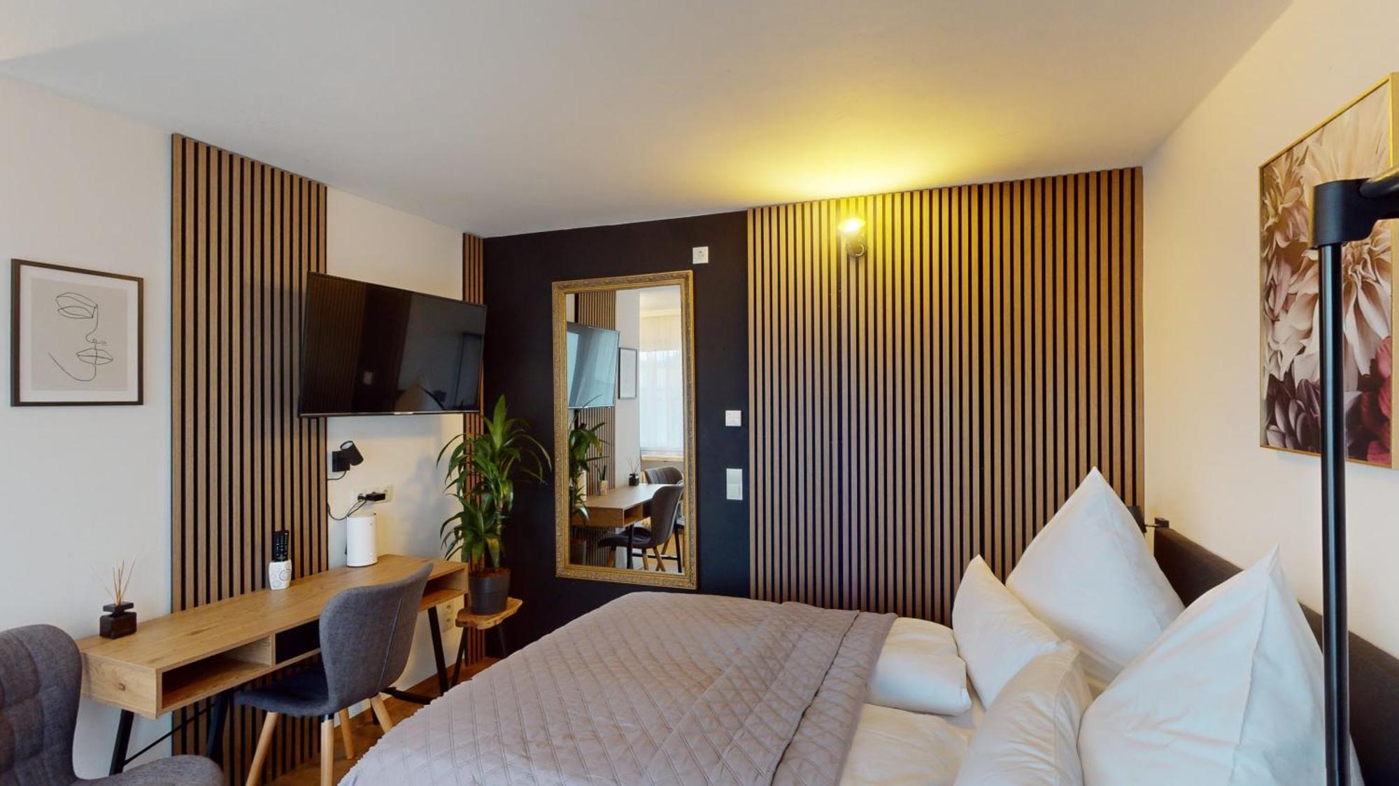 Budget Studio - 2 Einzelbetten - Parkplatz Dornbirn Dış mekan fotoğraf