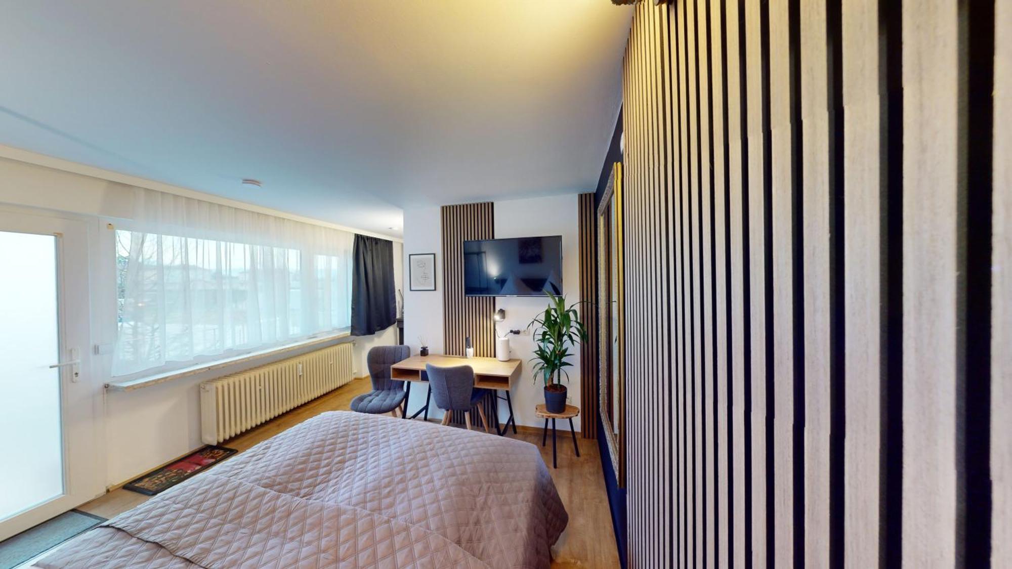 Budget Studio - 2 Einzelbetten - Parkplatz Dornbirn Dış mekan fotoğraf