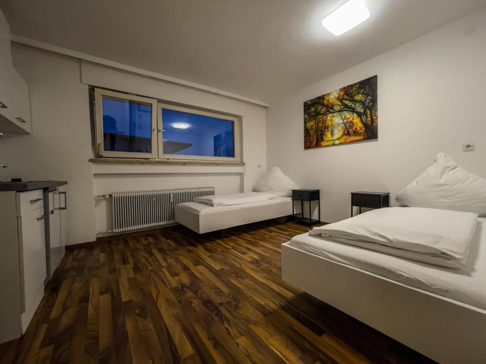 Budget Studio - 2 Einzelbetten - Parkplatz Dornbirn Dış mekan fotoğraf